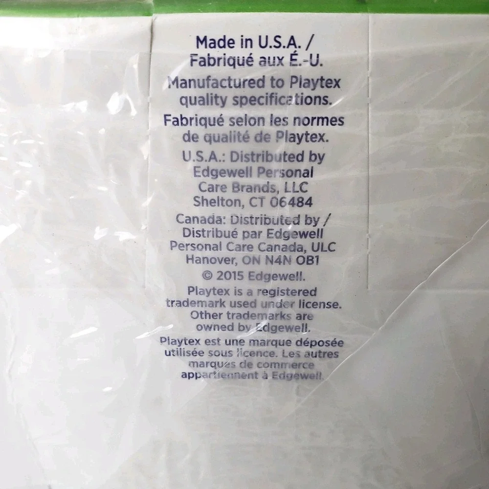 Playtex Drop-Ins 8 - 10 oz Liners 100 ct 236 - 300 ml From 2015